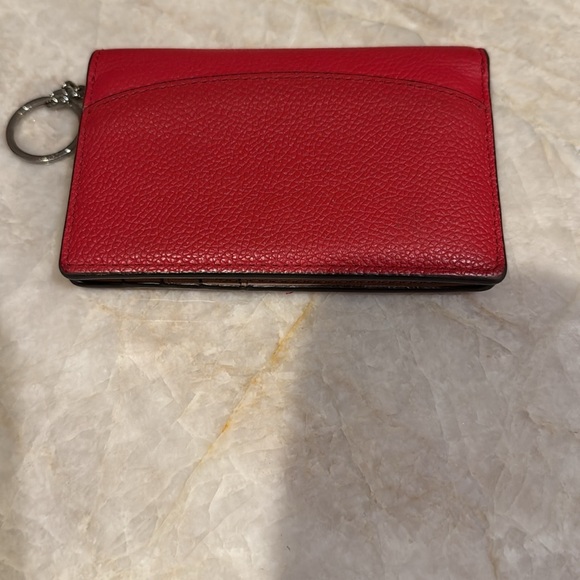Kate Spade Cherry Red Keychain Wallet - Picture 2 of 7